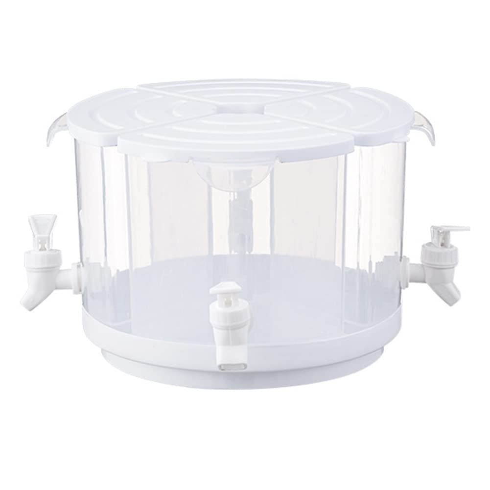 CTRLZS Beverage Dispenser Parts with Spigot 360° Removable with Dust-Proof Lid & Big Capacity
