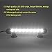 LED Aquarium Light, Fish Tank Lights Underwater Crystal Glass Bright IP68 Waterproof Submersible Strip Bar Aquarium Tank Light, White, 7.5 inch