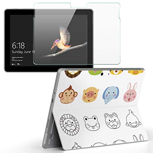 igsticker Surface Go/Surface Go 2 pXLV[ KXtB Zbg tی tB XebJ[ ANZT[ ی 013543   q