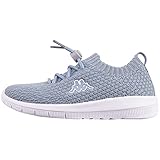 Kappa Unisex Sneem K Laufschuh, Black White, 36 EU