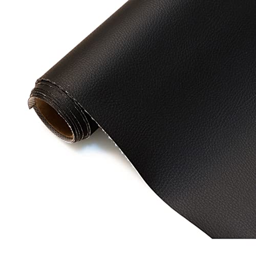 Sintética De Piel De Lichi, Hojas De Piel Sintética De Color Sólido, Tela por Metros De Polipiel, para Hacer Lazos para El Pelo, Decoración De Manualidades Y Proyectos De Bricolaje(1.6X15m)
