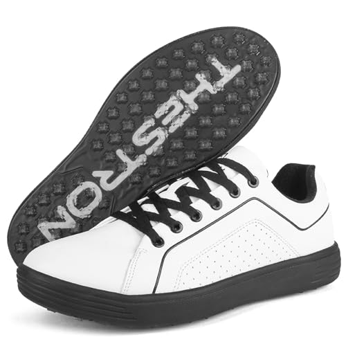 Zapatos de golf impermeables NGARY de talla grande: suela sin clavos y máxima comodidad