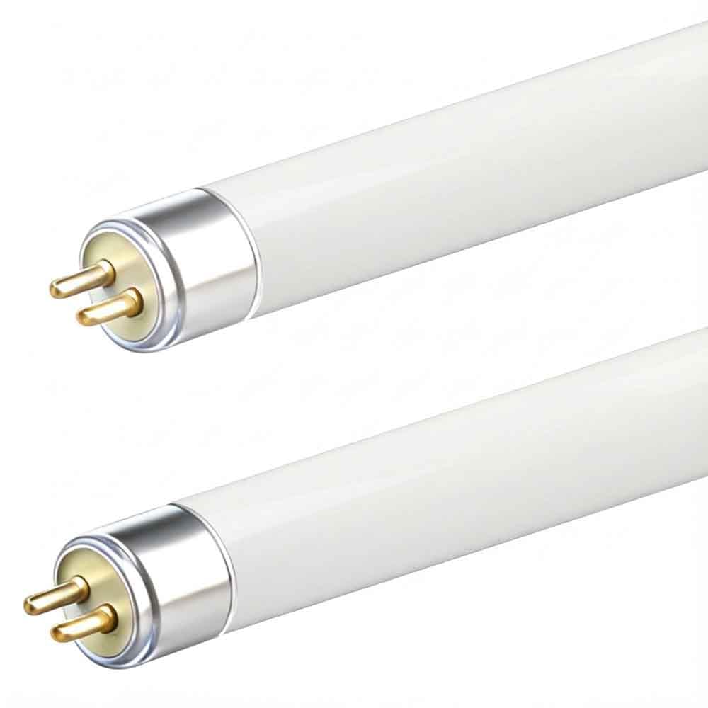 JIcloun 2 Pack T8 15W Fluorescent Tube Light Bulbs 450mm - G5 2-Pin Base - Cool White 4000K - Slimline Replacement Striplight for Kitchen Under Cabinet, Cupboard & Bathroom Shaver Lights
