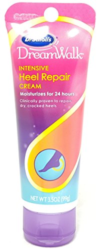 Dr. Scholl's Dreamwalk Intensive Heel Repair Foot Cream, 3.5 Ounces Per Tube