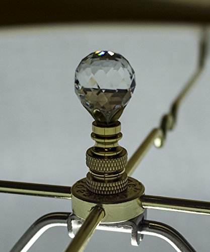 Swarovski Crystal Ball Lamp Shade Finial #TOP4