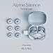 Alpine Silence Earplugs for Sleep, Focus & Travel - V-Shape Snug Fit & Soft Oval Tips – 4 Sizes XS/S/M/L - Comfortable, Reusable Hearing Protection - 22dB – Blue