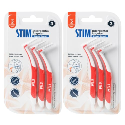 Image of STIM Interdental Angular Proxa Brush ISO 2 Tight Gap | Pack of 2