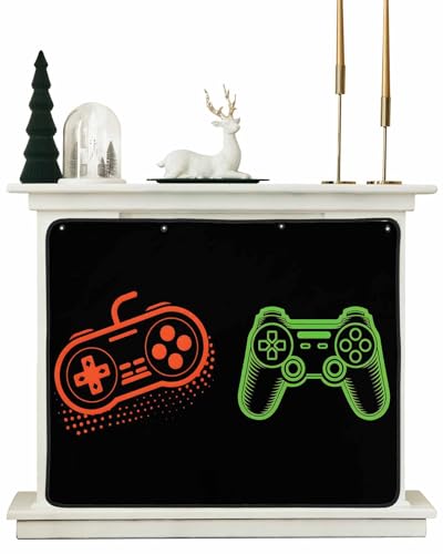 Game Controller Magnetic Fireplace Cover 36