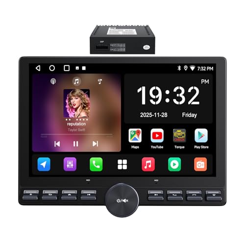 Amplificateur Auto Compact ATOTOZONE CA-AEC122DL Autoradio Android 1 Din 2 Din