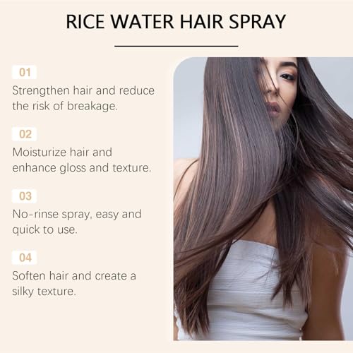 Spray para cabello con agua de arroz 100 ml miniatura 5