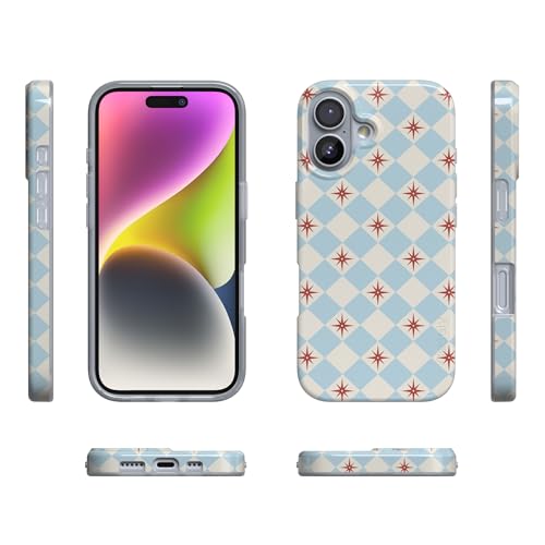 Casely iPhone 17 Case | Chelsea Checker | Starlight Tiles | Compatible with MagSafe | Classic Ultra Slim Design by Casely - Used condition - Image 7