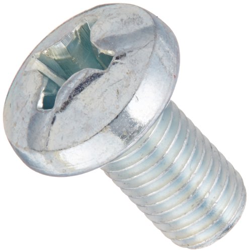 Small Parts Steel Machine Screw, Zinc Plated Finish, Pan Head, Phillips Drive, Meets ASME B18.6.3, 1/8" Length, Fully Threaded, #0-80 UNF Threads (Pack of 50) by Small Parts - Used condition - US$8.37
