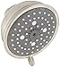 Grohe 26045EN1 Tempesta Rustic 4-Spray Shower Head 1.75 GPM, Brushed Nickel