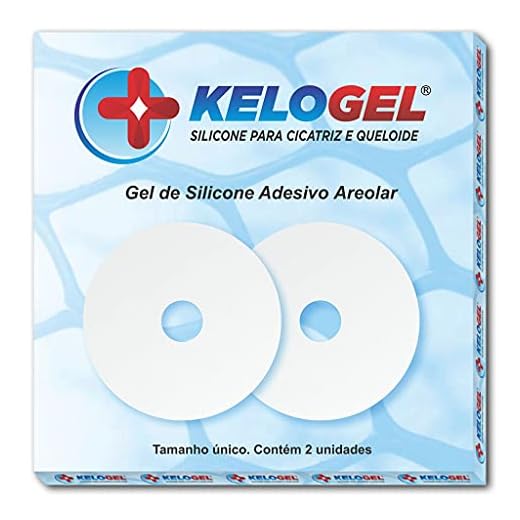 Fita Adesivo Areolar Gel De Silicone Cicatriz 2un Kelogel