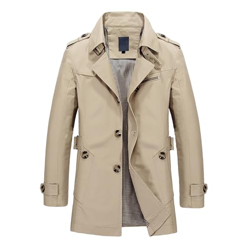 La giacca con cerniere complete è ampiamente utilizzata come giacca per tre stagioni in autunno, primavera e inverno. Questo piumino da uomo è realizzato in tessuto impermeabile, che ti mantiene caldo e asciutto in caso di clima freddo e umido senza sentirti pesante. I cappotti da uomo sono anche facili da comprimere e possono essere collocati in uno zaino con spazio extra.