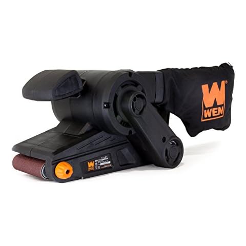 WEN 6321 7-Amp Corded Belt Sander with Dust Bag Cover