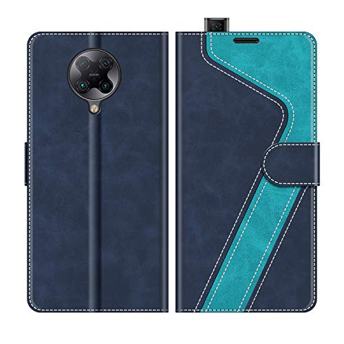 Mobesv Xiaomi Poco F2 Pro Klapphülle Blau