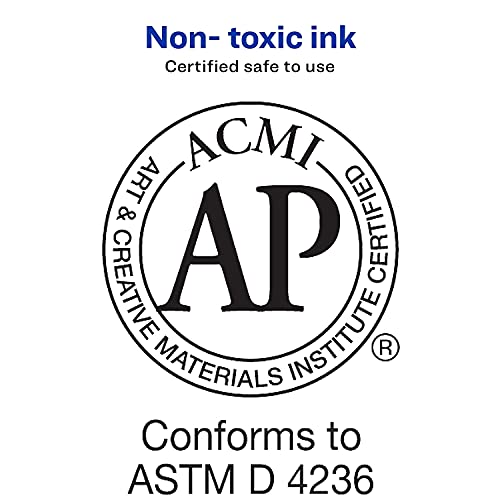 Avery Hi-Liter Desk-Style Highlighters, Smear Safe Ink, Chisel Tip, 12 Fluorescent Blue Highlighters (24016) #TOP5