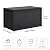 YITAHOME XXL 240 Gallon Large Outdoor Storage Deck Box for Patio Furniture, Outdoor Cushions, Garden Tools and Sports/Pools Equipment, Weather Resistant Resin, Lockable (Black)