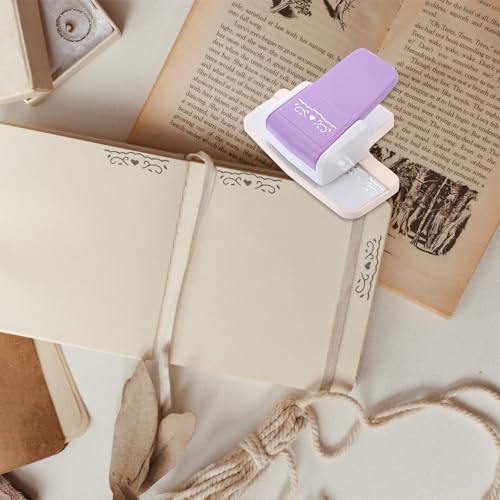 Perforadora para hacer tarjetas en tus álbumes de recortes y talleres de manualidades DIY 6