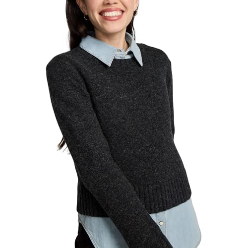 Image of Pendleton Women's Shetland Crew, 100% Soft Knit Wool Pullover, Classic Crewneck, Relaxed Fit, Comfortable Long-Sleeve Top