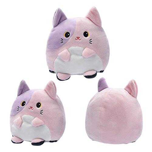 Ciaobaby Cat Stuffed Animals, Reversible Plush, 6" Cat Plushie For Girl Boy Adult Kids #TOP4