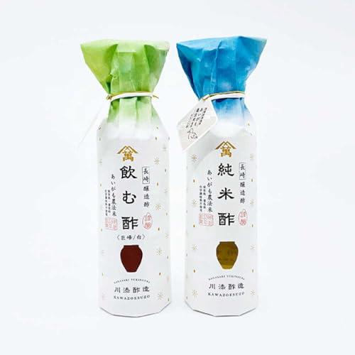 [あいがも農法米使用]飲む酢(巨峰/白)&純米酢 各1本