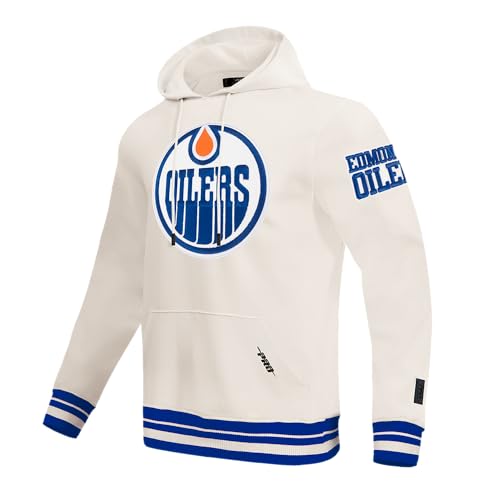 Image of Pro Standard Men's NHL Retro Classics Brushed Back French Terry Pull Over Hoodie