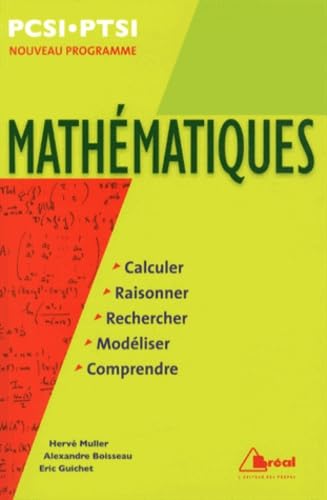 MSFA Mathématiques PCSI PTSI