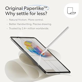 Paperlike® 3 Screen Protector (2x) for iPad Pro 11 inch (4th / 3rd / 2nd generation) & iPad Air (5th / 4th generation) – True Paper-Feel, Bubble-Free Install (Butterfly), Protects Pencil Tip