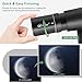 Alstar Finder Scope, 6x30 Finderscope Provides Straight-Through Not-Corrected Image Optical for Astronomy Telescopes, Fully Multi-Coated Optics Adjustable Bracket