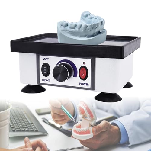Oscilador de yeso dental ajustable de 120W y alta estabilidad para laboratorios mecánicos