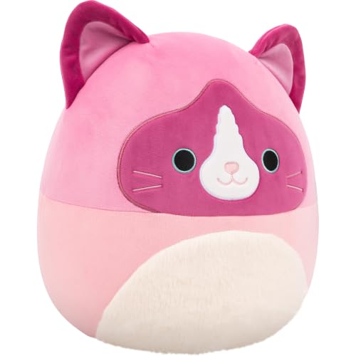 Image of Squishmallows Original 12in Herbie the Pink Snowshoe Cat - Official Jazwares Plush (Medium-Sized)
