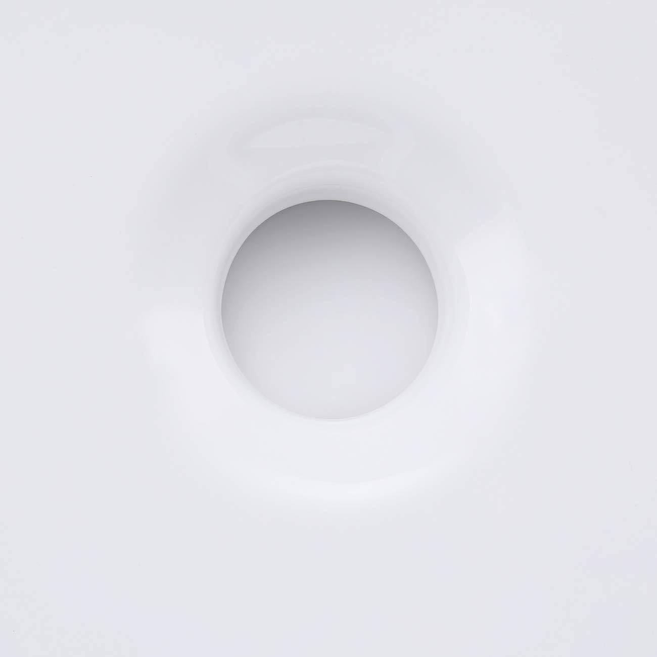 Super Deal Product KES Bathroom Vessel Sink 19-Inch White Rectangle Above Counter Countertop Porcelain Ceramic Bowl Vanity Sink, BVS110 Best Cyber Deals 🔥 KES Bathroom Vessel Sink 19-Inch White Rectangle Above Counter Countertop Porcelain Ceramic Bowl Vanity Sink, BVS110