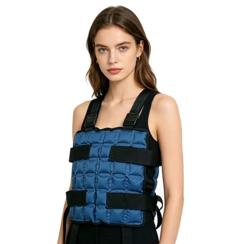 Gilet de Refroidissement en Mousse EVA Femme et Homme Léger Respirant Contre Chaleur Ajustable Gilet Rafraîchissant Unisexe Imperméable Réutilisable Pour Extérieur Jardin Travail