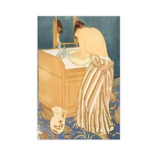 Mary Cassatt affiche femme baignant pour embellir un mur de chambre vide