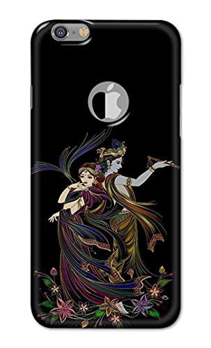 Image of Lord Radha and Krishna Hard Back Case Cover for Apple iPhone 6 Logo (4.7 inch) / iPhone 6S Logo (4.7 inch) Back Cover -(J5) VNS2223