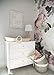 Baby Changing Basket - Baby Moses Basket - Thick Diaper Changing Pad - Changing Table Topper - Handmade Using Natural Seagrass