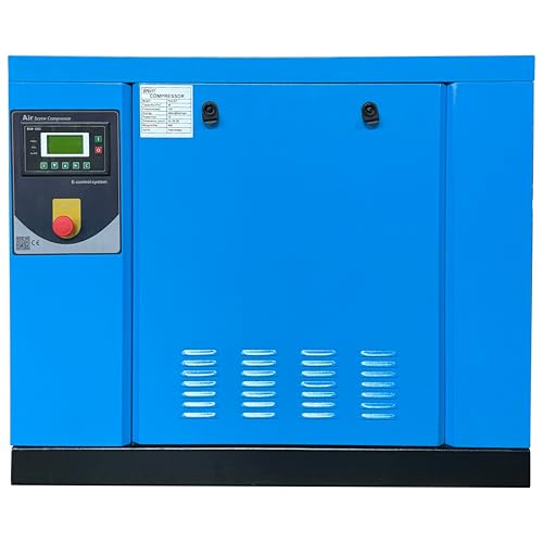 HPDAVV 10HP 3-Phase Rotary Screw Air Compressor 33CFM