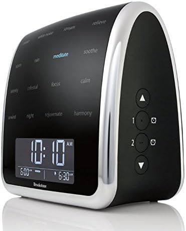 Kant view of the Brookstone Tranquil Moments machine showing control buttons