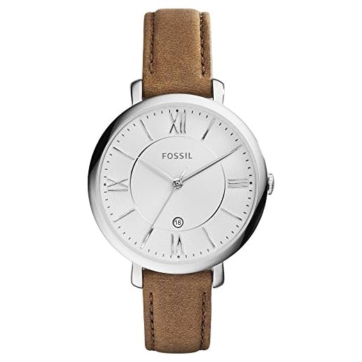 Fossil Reloj analogico para Mujer de Cuarzo con Correa en Piel ES3708