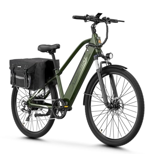 Aipas C1/C2 Electric Bike for Adults, 1100W Peak Motor, 62-Mile Range Ebike image 1