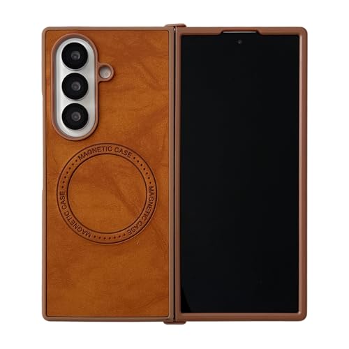 Galaxy Z Fold7専用 超薄 超軽量ケース ソフト フレーム 手帳型 全周囲保護 羊バPUレザー 磁気ワイヤレス充電対応 防指紋加工 レンズ保護 折りたたみ マットの表面 ユニーク 二層構造 人気 カバー かわいい 精緻である 衝撃吸収 フリップ