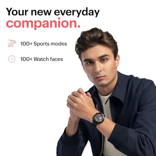 Image of Noise Twist Round dial Smart Watch with Bluetooth Calling, 1.38 inch TFT Display, up-to 7 Days Battery, 100+ Watch Faces, IP68, Heart Rate Monitor, Sleep Tracking (Blush Beige)