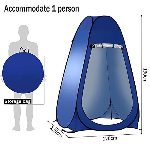 Yzkj Pop Up Privacy Shelters Tent,Instant Portable Pop Up Pod Dressing Changing Room,Outdoor Shower Tent,Camp Toilet,Changing Room,Rain Shelter For Camping Beach (Pink,150 * 150 * 190Cm) #TOP1