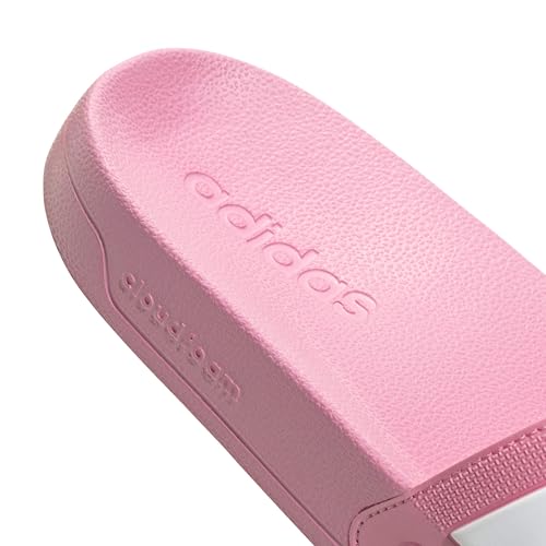 Image of adidas Women ADILETTE SHOWER Synthetic Swim Slide FTWWHT /GOLDMT /BOGOLD | LUT50