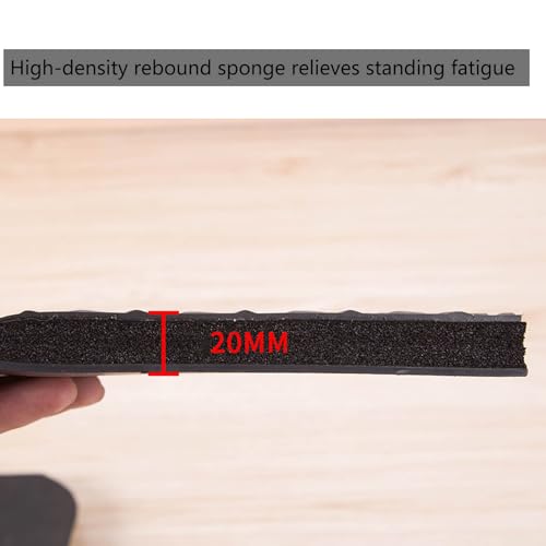 Tapis anti-fatigue ergonomique avec base antidérapante 50x80