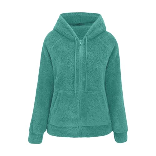 Sudadera de forro polar térmico con cremallera y bolsillos frontales