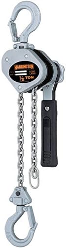 Harrington 1/2 Ton LX Lever Puller Hoist 10 ft Come Along LX005-10