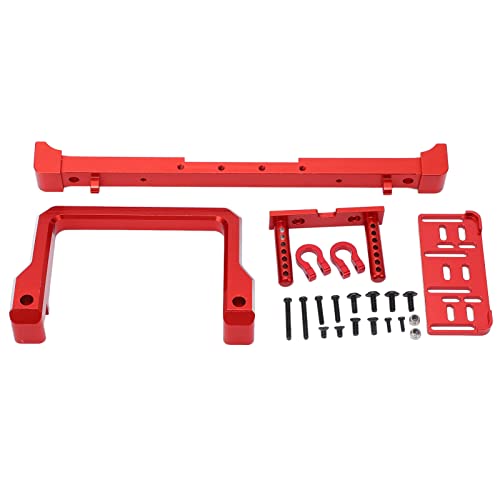 Pare-chocs avant de voiture RC 1/10 en alu pour éviter la casse de carrosserie SCX10
